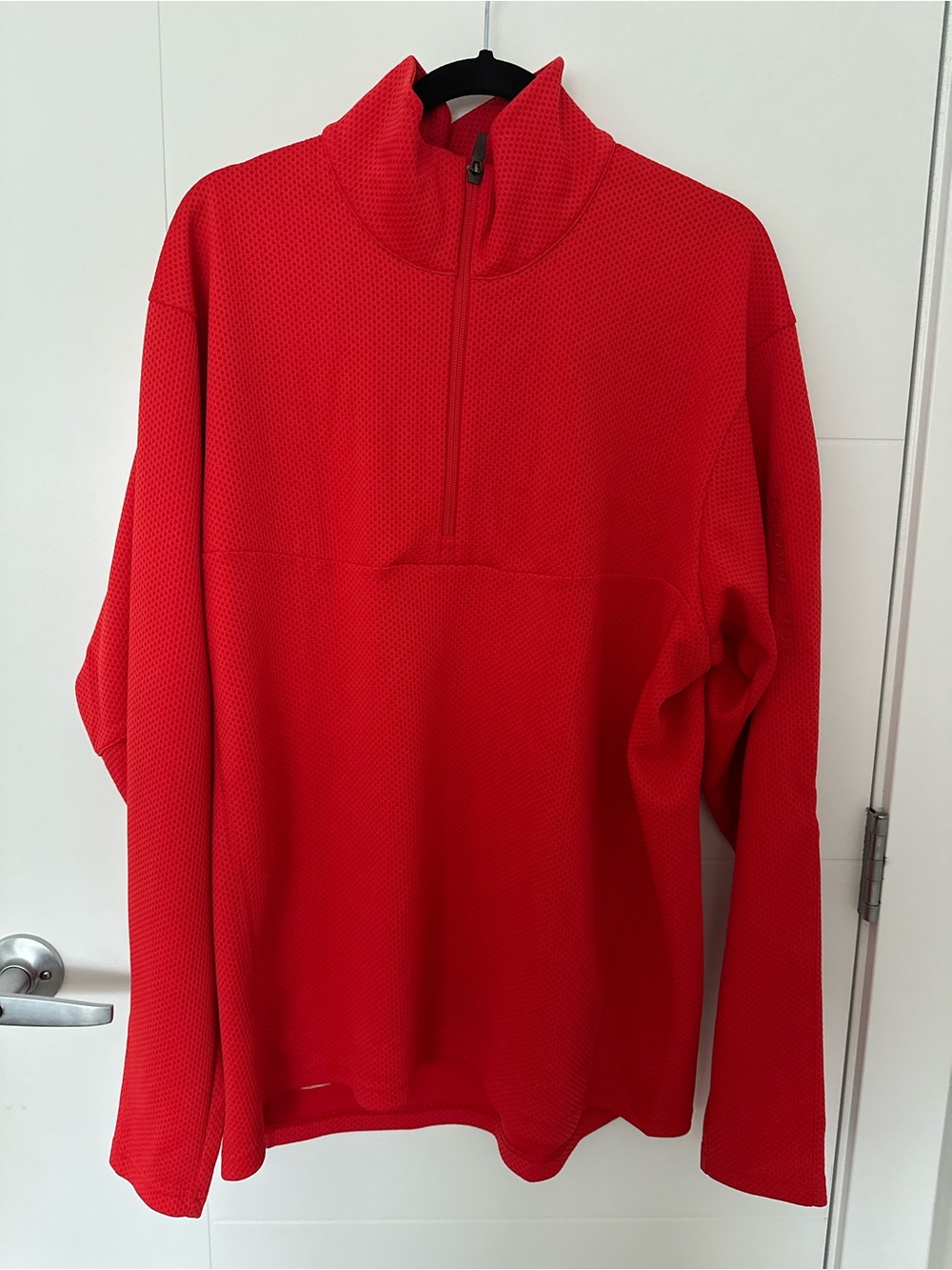 Salomon Men's Red Half-Zip Performance Pullover